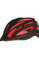 HAVEN Kolesarska čelada - TOLTEC LUMIERE - črna/rdeča
