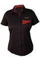 HAVEN srajca - AGNESS SLIMFIT - črna/rdeča