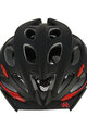 HAVEN Kolesarska čelada - ICON - črna/rdeča