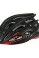 HAVEN Kolesarska čelada - ICON - črna/rdeča