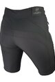 HAVEN Kolesarske kratke hlače brez naramnic - ENERGY - črna
