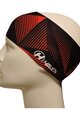 HAVEN Kolesarski trak za lase - CRAZY - črna/rdeča