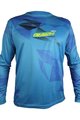 HAVEN Kolesarski dres z dolgimi rokavi poletni - ENERGIZER CRAZY LONG - modra