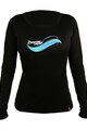 HAVEN Kolesarski dres z dolgimi rokavi poletni - ENERGY LONG - črna/modra