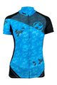 HAVEN Kolesarski dres s kratkimi rokavi - SINGLETRAIL NEO WOMEN - modra