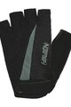 HAVEN Kolesarske rokavice s kratkimi prsti - TRIPLE - črna/siva