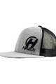 HAVEN Kolesarska kapa - TRUCKER - siva/črna
