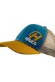 HAVEN Kolesarska kapa - TRUCKER - modra/rjava