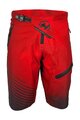HAVEN Kolesarske kratke hlače brez naramnic - ENERGIZER FACTORY - rdeča