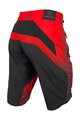 HAVEN Kolesarske kratke hlače brez naramnic - ENERGIZER FACTORY - rdeča