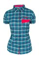 HAVEN srajca - AGNESS SLIMFIT - rožnata/modra