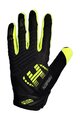 HAVEN Kolesarske  rokavice z dolgimi prsti - DEMO NEO LONG - črna/zelena
