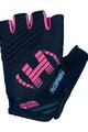 HAVEN Kolesarske rokavice s kratkimi prsti - DEMO NEO SHORT - črna/rožnata