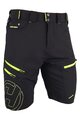 HAVEN Kolesarske kratke hlače brez naramnic - NAVAHO SHORTY - črna/zelena