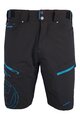 HAVEN Kolesarske kratke hlače brez naramnic - NAVAHO SHORTY - modra/črna