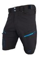 HAVEN Kolesarske kratke hlače brez naramnic - NAVAHO SHORTY - modra/črna