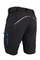HAVEN Kolesarske kratke hlače brez naramnic - NAVAHO SHORTY - modra/črna