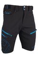 HAVEN Kolesarske kratke hlače brez naramnic - NAVAHO SHORTY - modra/črna