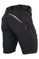 HAVEN Kolesarske kratke hlače brez naramnic - NAVAHO SHORTY - črna