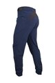 HAVEN Kolesarske dolge hlače brez naramnic - FACTORY TRAIL - modra