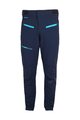 HAVEN Kolesarske dolge hlače brez naramnic - FACTORY AIR - modra