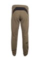 HAVEN Kolesarske dolge hlače brez naramnic - FACTORY AIR - rjava