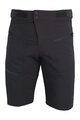 HAVEN Kolesarske kratke hlače brez naramnic - FACTORY AIR HMS - črna