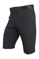 HAVEN Kolesarske kratke hlače brez naramnic - FACTORY AIR HMS - črna