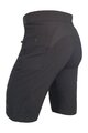 HAVEN Kolesarske kratke hlače brez naramnic - FACTORY AIR HMS - črna