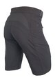 HAVEN Kolesarske kratke hlače brez naramnic - FACTORY AIR HMS - črna