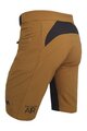 HAVEN Kolesarske kratke hlače brez naramnic - FACTORY AIR HMS - rjava