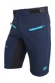 HAVEN Kolesarske kratke hlače brez naramnic - FACTORY AIR HMS - modra