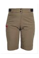 HAVEN Kolesarske kratke hlače brez naramnic - FACTORY AIR WMS - rjava