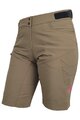 HAVEN Kolesarske kratke hlače brez naramnic - FACTORY AIR WMS - rjava