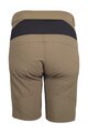 HAVEN Kolesarske kratke hlače brez naramnic - FACTORY AIR WMS - rjava