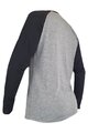 HAVEN Kolesarski dres z dolgimi rokavi poletni - FACTORY TRAIL - črna/siva