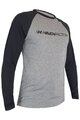 HAVEN Kolesarski dres z dolgimi rokavi poletni - FACTORY TRAIL - črna/siva