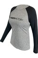 HAVEN Kolesarski dres z dolgimi rokavi poletni - FACTORY TRAIL - črna/siva