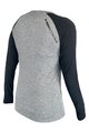 HAVEN Kolesarski dres z dolgimi rokavi poletni - FACTORY TRAIL - črna/siva