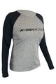 HAVEN Kolesarski dres z dolgimi rokavi poletni - FACTORY TRAIL - črna/siva