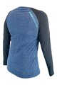 HAVEN Kolesarski dres z dolgimi rokavi poletni - FACTORY TRAIL - črna/modra