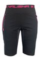 HAVEN Kolesarske kratke hlače brez naramnic - NALISHA SLIMFIT - rožnata/črna
