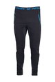 HAVEN Kolesarske dolge hlače brez naramnic - NALISHA SLIMFIT - črna/modra