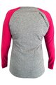 HAVEN Kolesarski dres z dolgimi rokavi poletni - FACTORY TRAIL - rožnata/siva