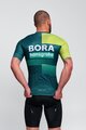 BONAVELO Kolesarski dres s kratkimi rokavi - BORA 2024 - svetlo zelena/zelena
