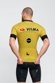 BONAVELO Kolesarski dres s kratkimi rokavi - VISMA 2025 - rumena/črna