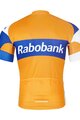 BONAVELO Kolesarski dres s kratkimi rokavi - RABOBANK - oranžna/modra