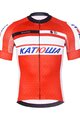 BONAVELO Kolesarski dres s kratkimi rokavi - KATUSHA - rdeča/bela