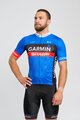 BONAVELO Kolesarski dres s kratkimi rokavi - GARMIN SHARP - modra/črna