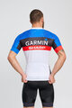 BONAVELO Kolesarski dres s kratkimi rokavi - GARMIN SHARP - modra/črna